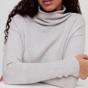Wilfred merino Cyprie light marled grey xs